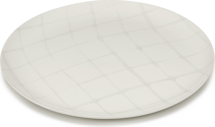 Plato Llano Zuma, 33 cm, negro