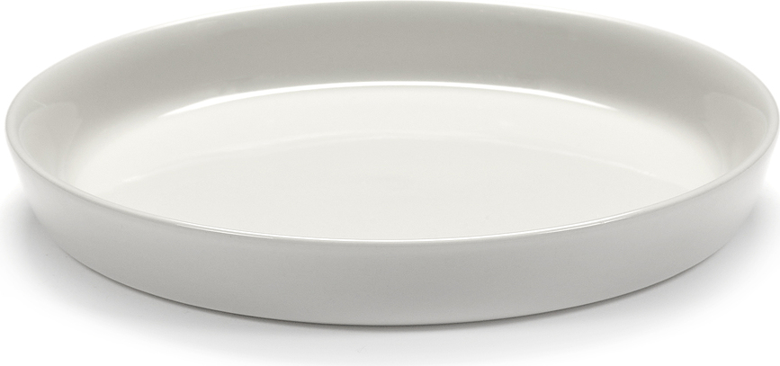 Plato para Aperitivos hondo Cena, 14 cm, color marfil