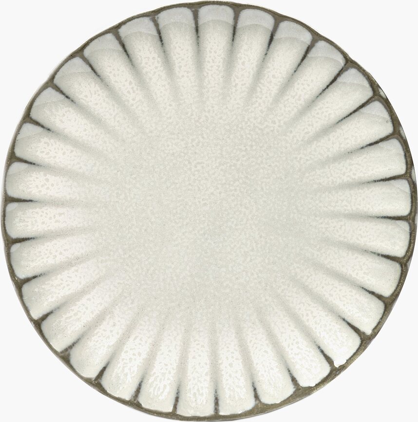 Platos de Desayuno Inku, 21 cm, verde oscuro, 4 unidades