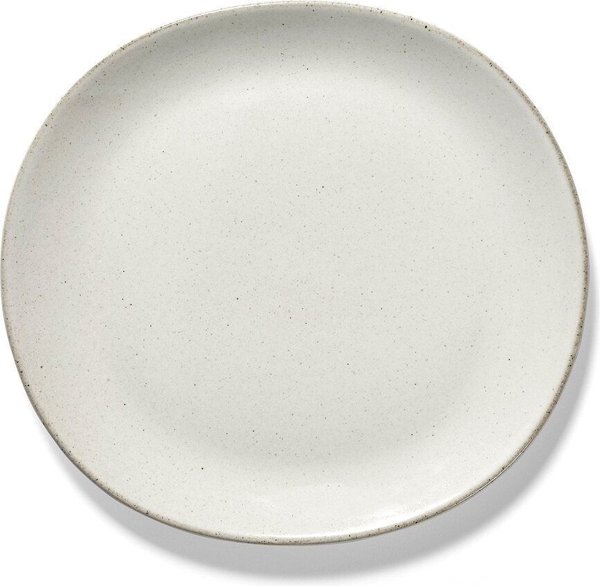 Platos de Desayuno Out of Lines, 22,5 cm, marrón y negro, 2 unidades