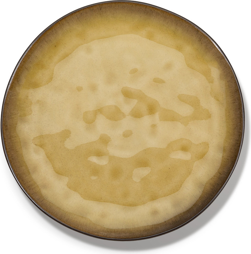 Platos de Desayuno Pure, 20,5 cm, verdes, Pack de 4 unidades