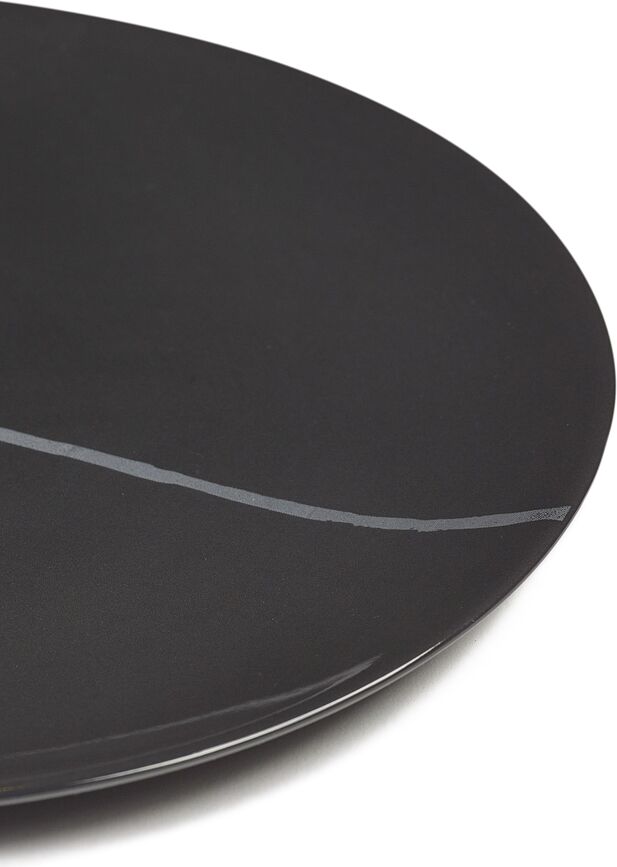 Platos de Desayuno Zuma, 23 cm, marrones, 2 unidades