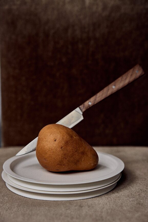 Platos de Postre Dune, 17,5 cm, marrones, 2 unidades