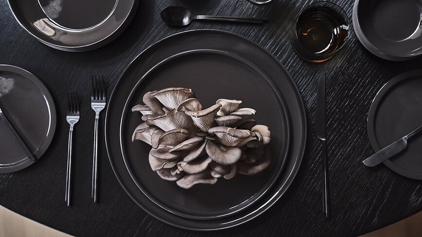 Platos de Postre Dune, 17,5 cm, marrones, 2 unidades