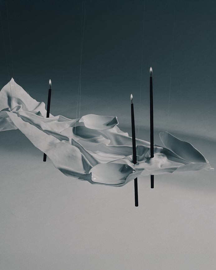 Platos de postre Perfect Imperfection Fungus, 18 cm, 6 unidades