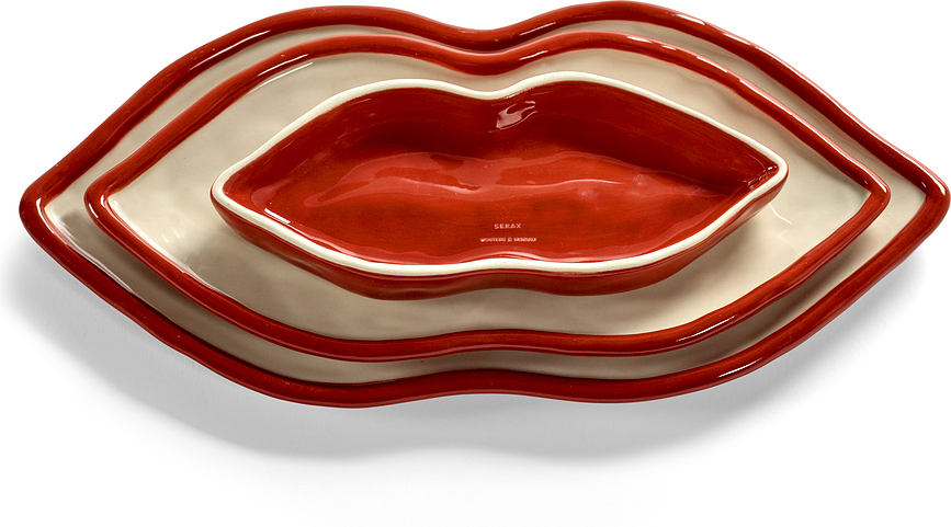 Platos de servir Les Objets Mouleversants, 3 unidades