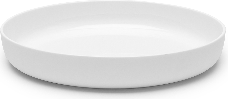 Platos hondos Base, blanco, 4 unidades