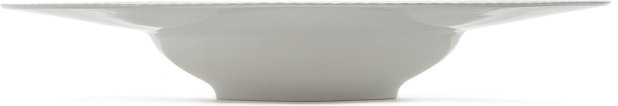 Platos hondos de porcelana Nido Wide Edge, 28 cm, blanco, 2 unidades