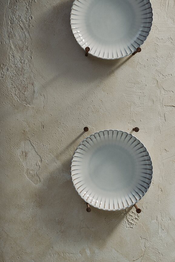 Platos Hondos Inku, 16 cm, blancos, 2 unidades