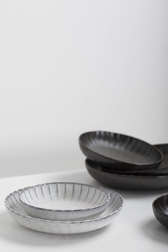 Platos Hondos Inku, 19 cm, verde oscuro, 2 unidades