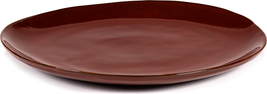 Platos llanos La Mère, 27 cm, rojos, 2 unidades