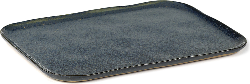 Platos llanos La Nouvelle, 32 cm, azules, 4 unidades