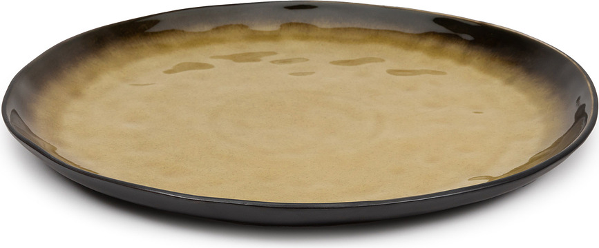 Platos llanos Pure, 28 cm, amarillos, 2 unidades