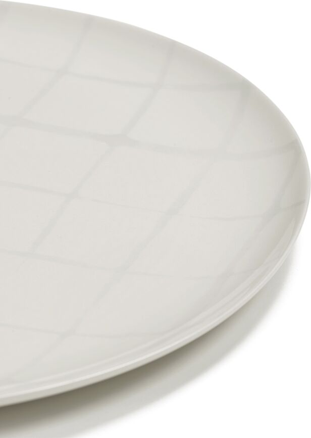 Platos Llanos Zuma, 33 cm, negros, 2 unidades