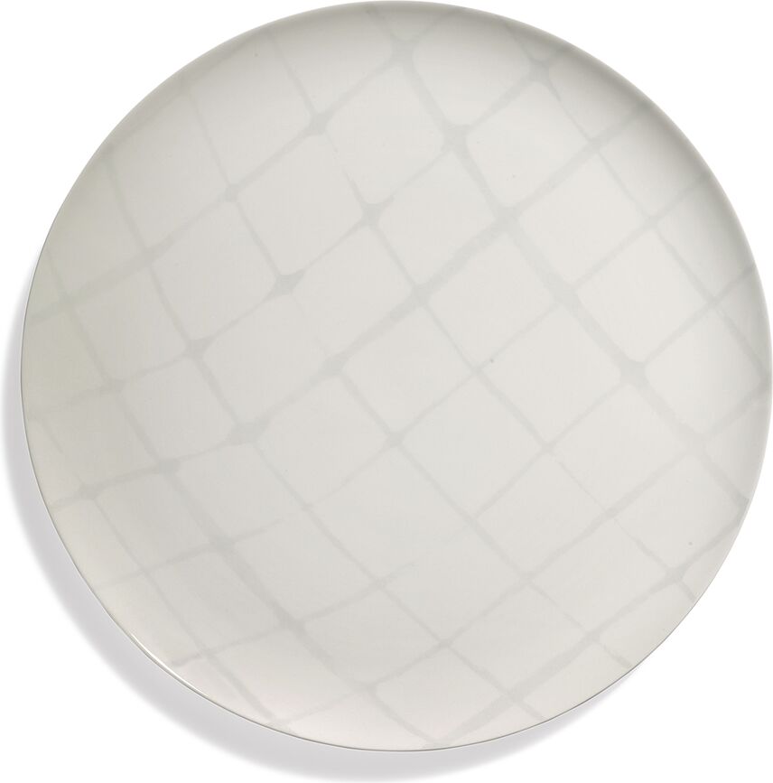 Platos Llanos Zuma, 33 cm, negros, 2 unidades