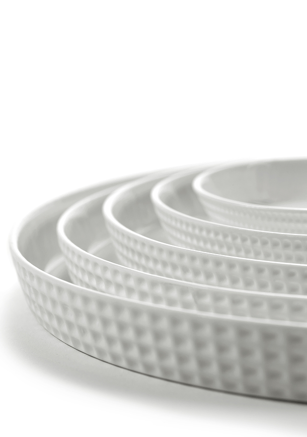 Platos para pan Nido, 12 cm, 4 unidades