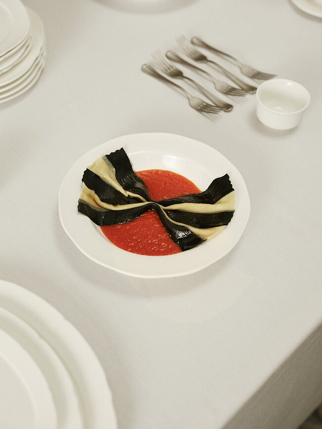 Platos para pasta Silhouette, 22 cm, 4 unidades