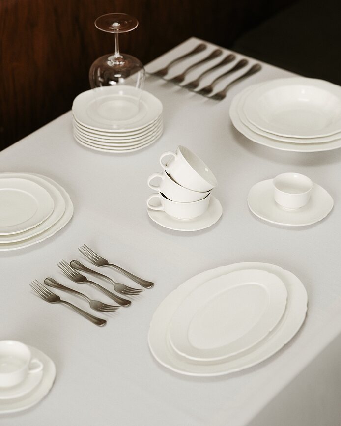 Platos para tazas de café Silhouette, 4 unidades