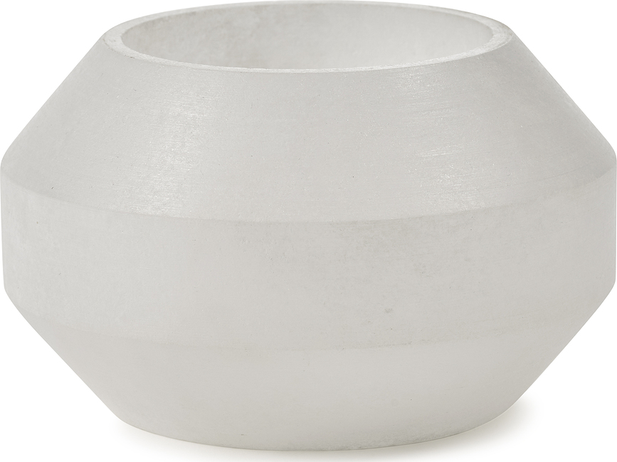 Portavelas Alabaster, 15 cm, para vela de té