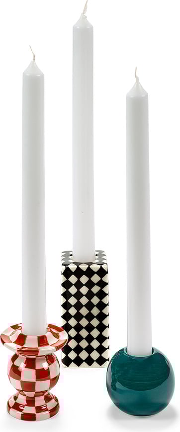 Portavelas para vela clásica Les Objets Mouleversants N°1, 10 cm