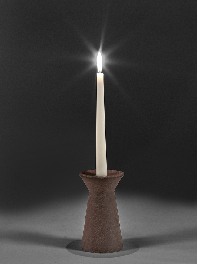 Candelabro para vela clásica Marie-Ann, 21,5 cm