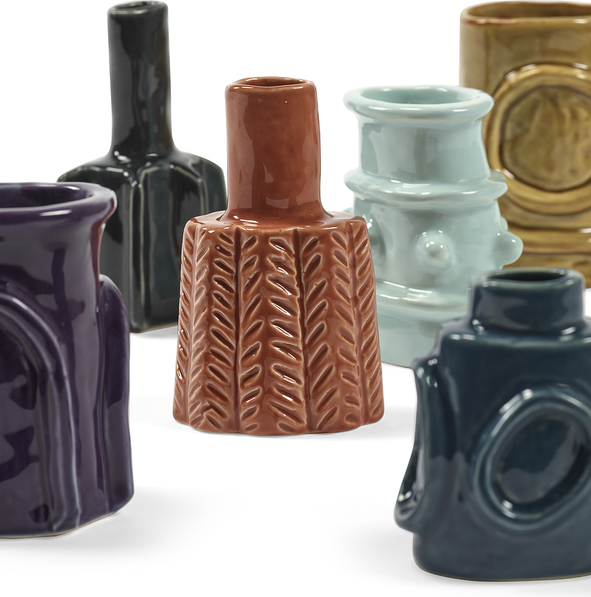 Portavelas para velas clásicas Molly, 6 unidades