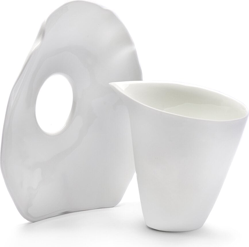 Pot à lait avec soucoupe Perfect Imperfection, set 2 pièces