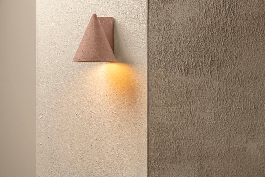 Primary Shape °1 Φωτιστικό Τοίχου, γκρι