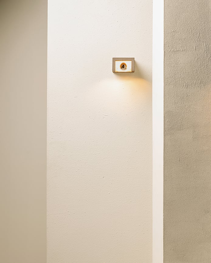 Primary Shape °2 Φωτιστικό Τοίχου, γκρι