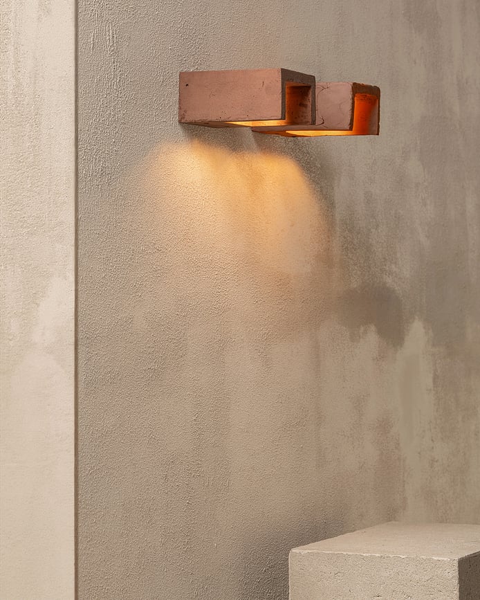 Primary Shape °2 Zidna Svjetiljka siva