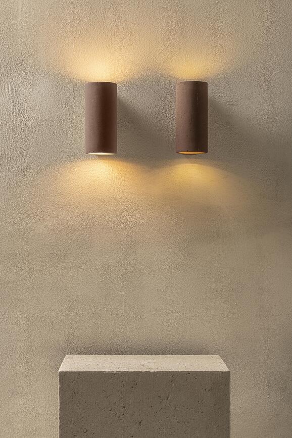 Primary Shape °3 Lampa zidna siva