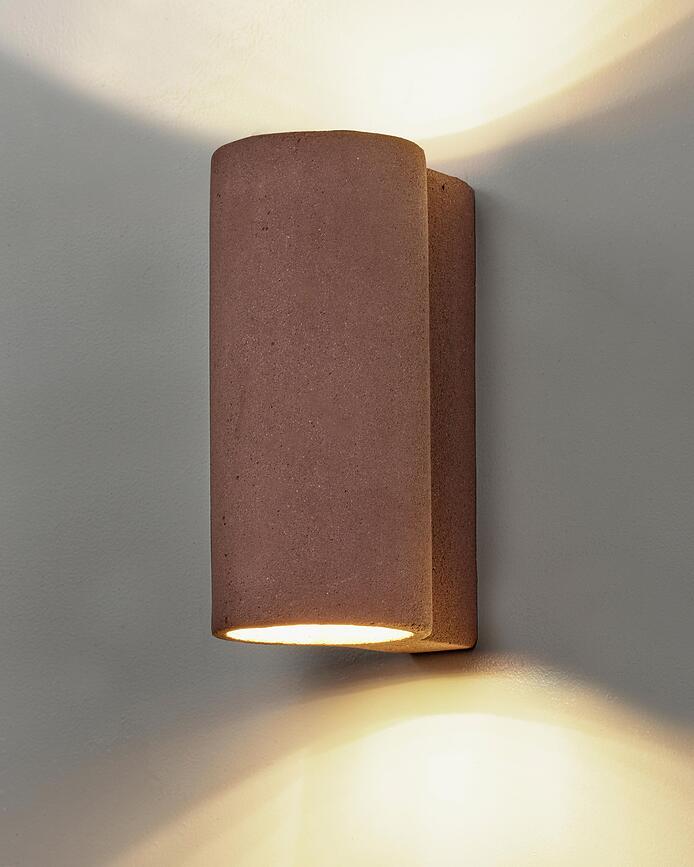 Primary Shape °3 Lampa zidna siva