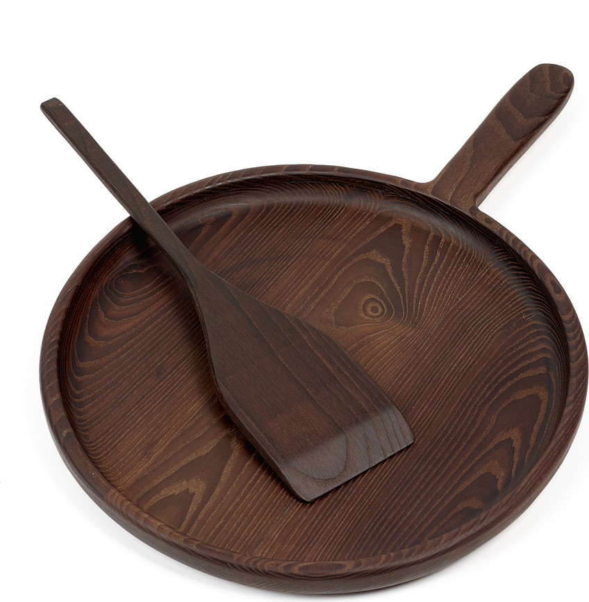 Pure Accessoires de Cuisine, en frêne foncé, Set 5 pièces