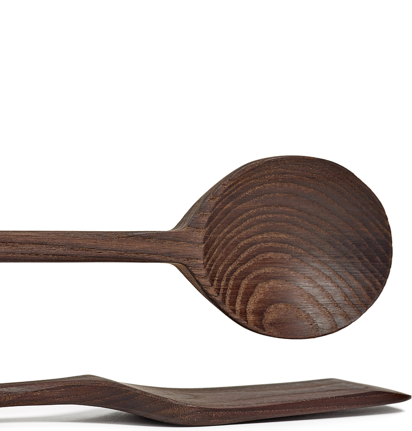 Pure Accessoires de Cuisine, en frêne foncé, Set 5 pièces