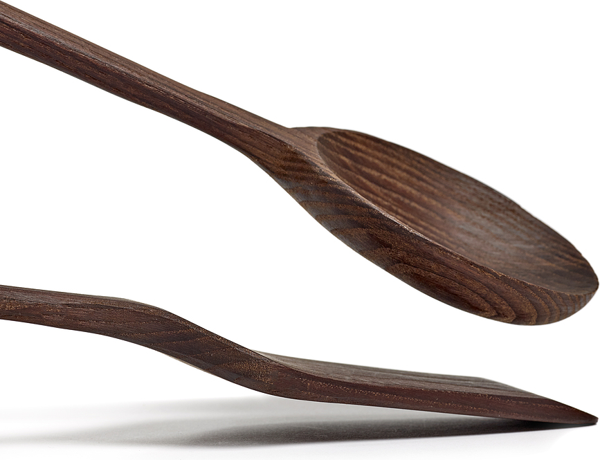 Pure Accessoires de Cuisine, en frêne foncé, Set 5 pièces