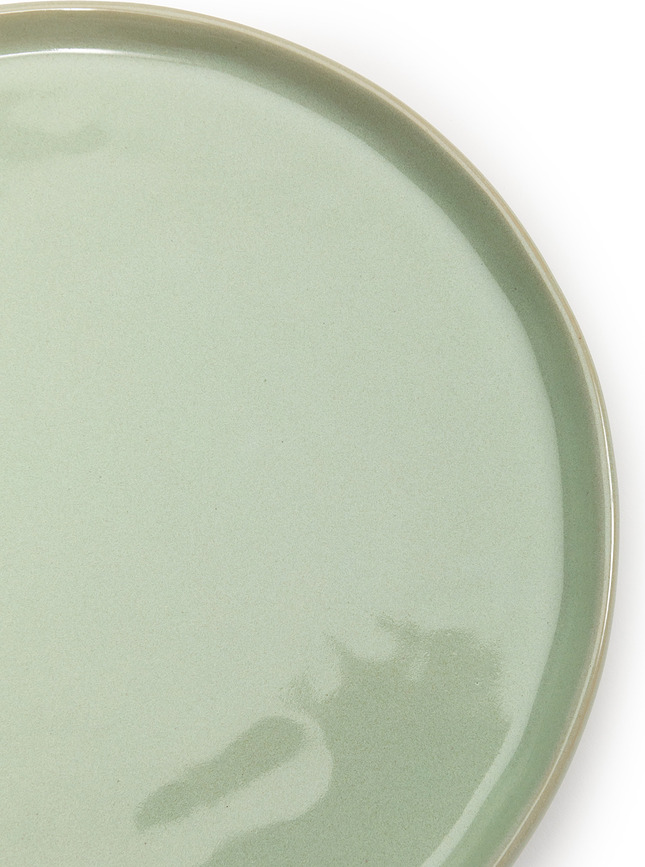 Pure Assiette à Déjeuner 21,7 cm, verte