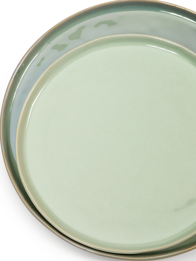 Pure Assiette plate, 28 cm, noire