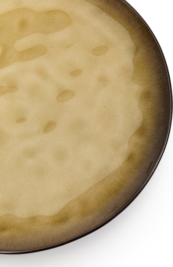 Pure Assiettes à déjeuner 20,5 cm, vertes, Lot de 4