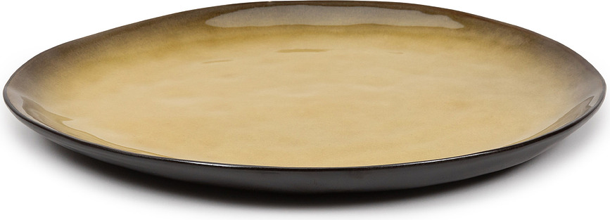 Pure Assiettes de table ovales, 27,5 cm, Lot de 2