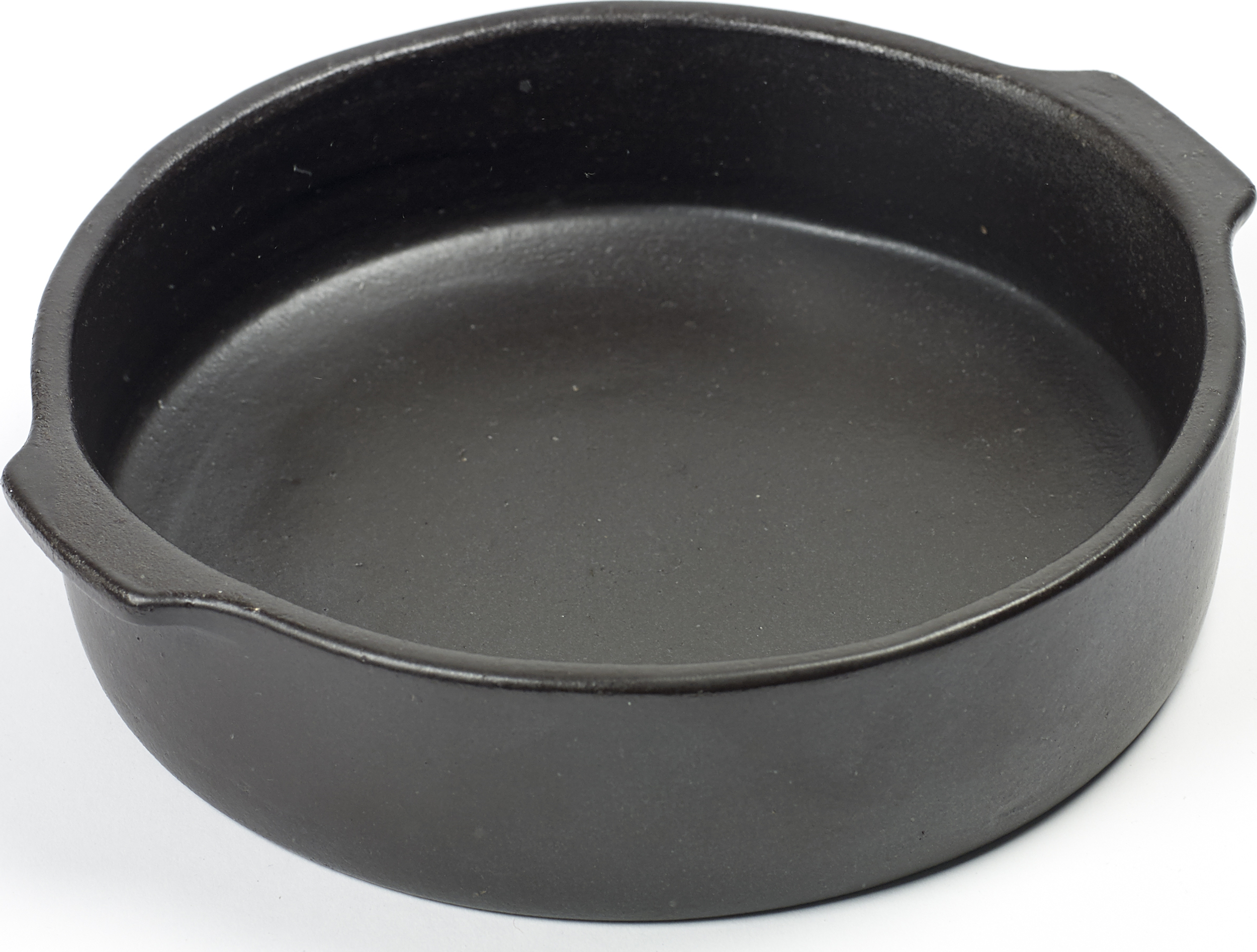 Steingut Backformen Pure Auflaufform 20 Cm, Schwarz