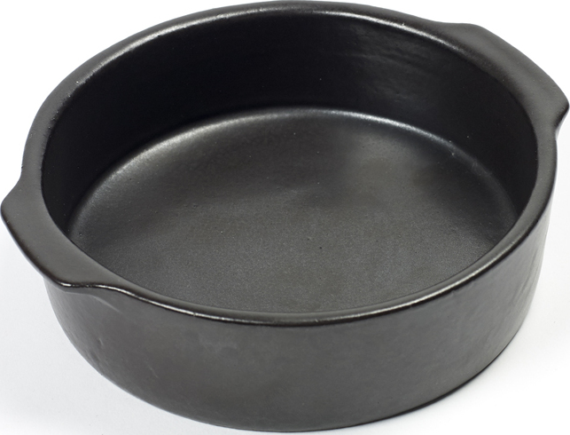 Steingut Backformen Pure Back- Und Servierschale 16 Cm, Schwarz