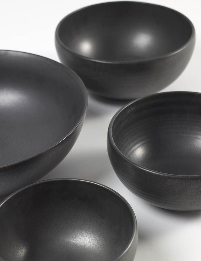 Pure Bol 17,5 cm, noir