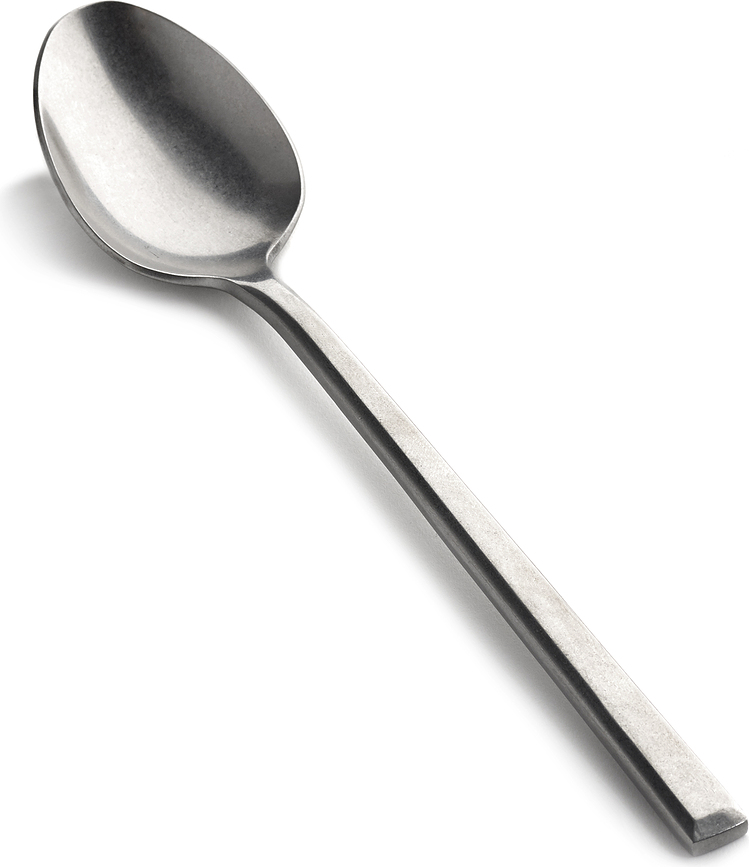 Pure Cuillères de Table, finition miroir, Lot de 6