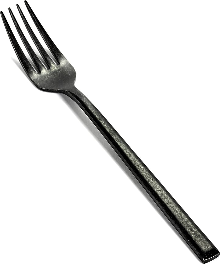 Pure Fourchettes de table, noires, Lot de 6