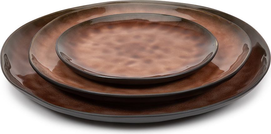 Pure Krožnik za glavno jed, 28 cm, rumen