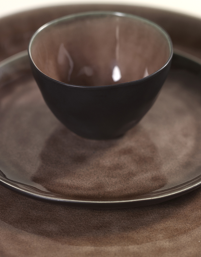 Pure Μπολ οβάλ, καφέ