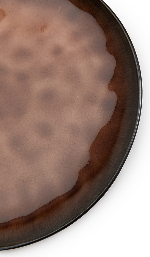 Pure Πιάτα Πρωινού, 20,5 cm, καφέ, 4 τμχ