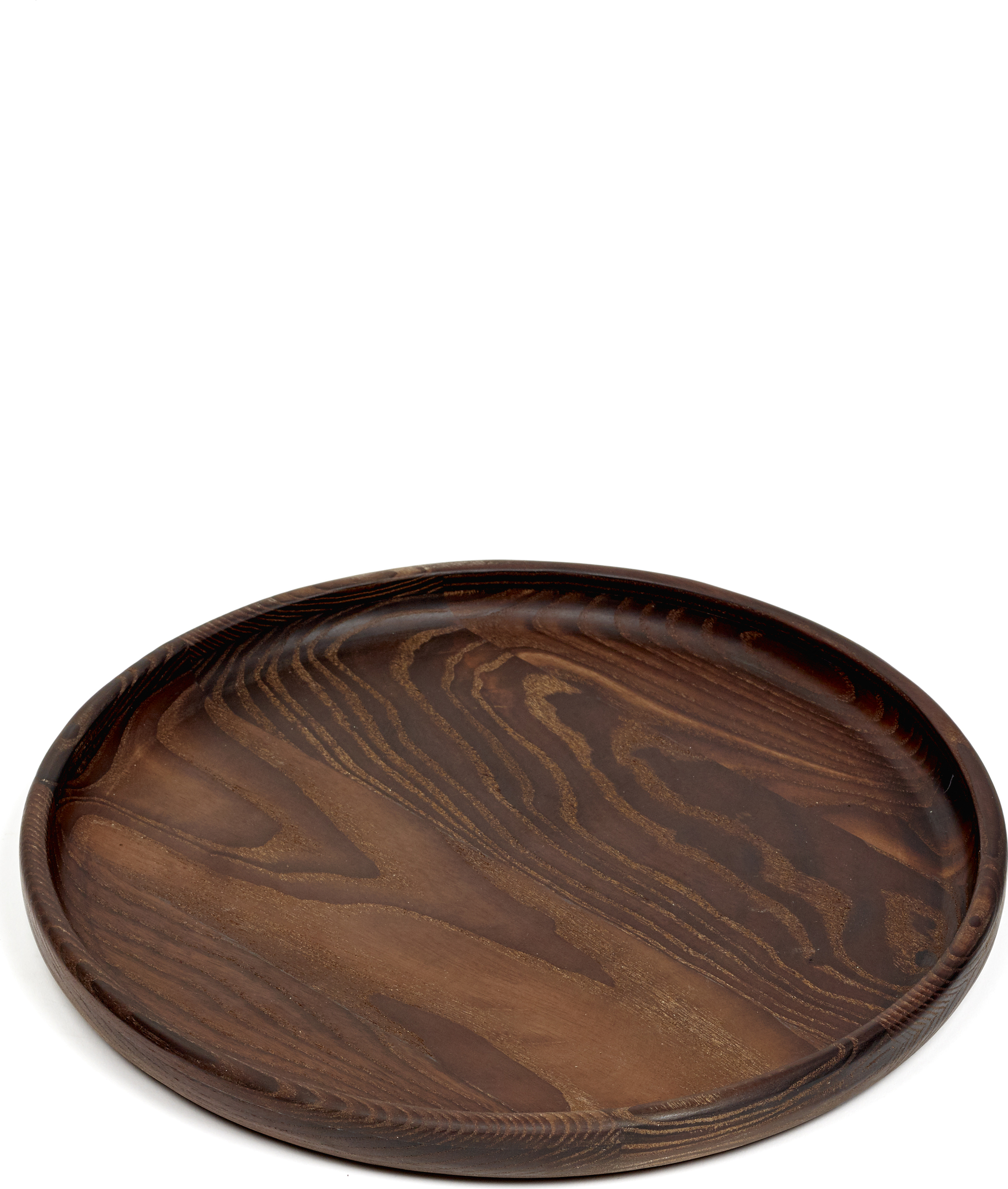 Pure Serviertablett 29 cm, dunkle Esche