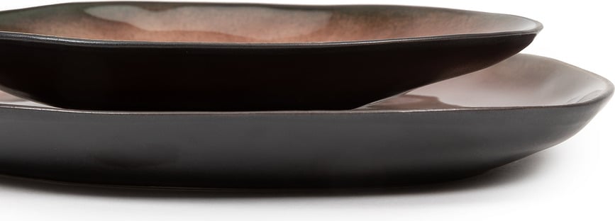 Pure Tanjur za doručak ovalni 20 cm žuti