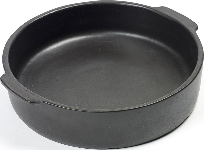 Pure Ταψί για ψήσιμο και σερβίρισμα, 25 cm, μαύρο